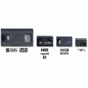 home Picture of VCR tapes